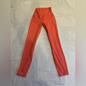Pale Raspberry Lululemon Align Leggings 25”